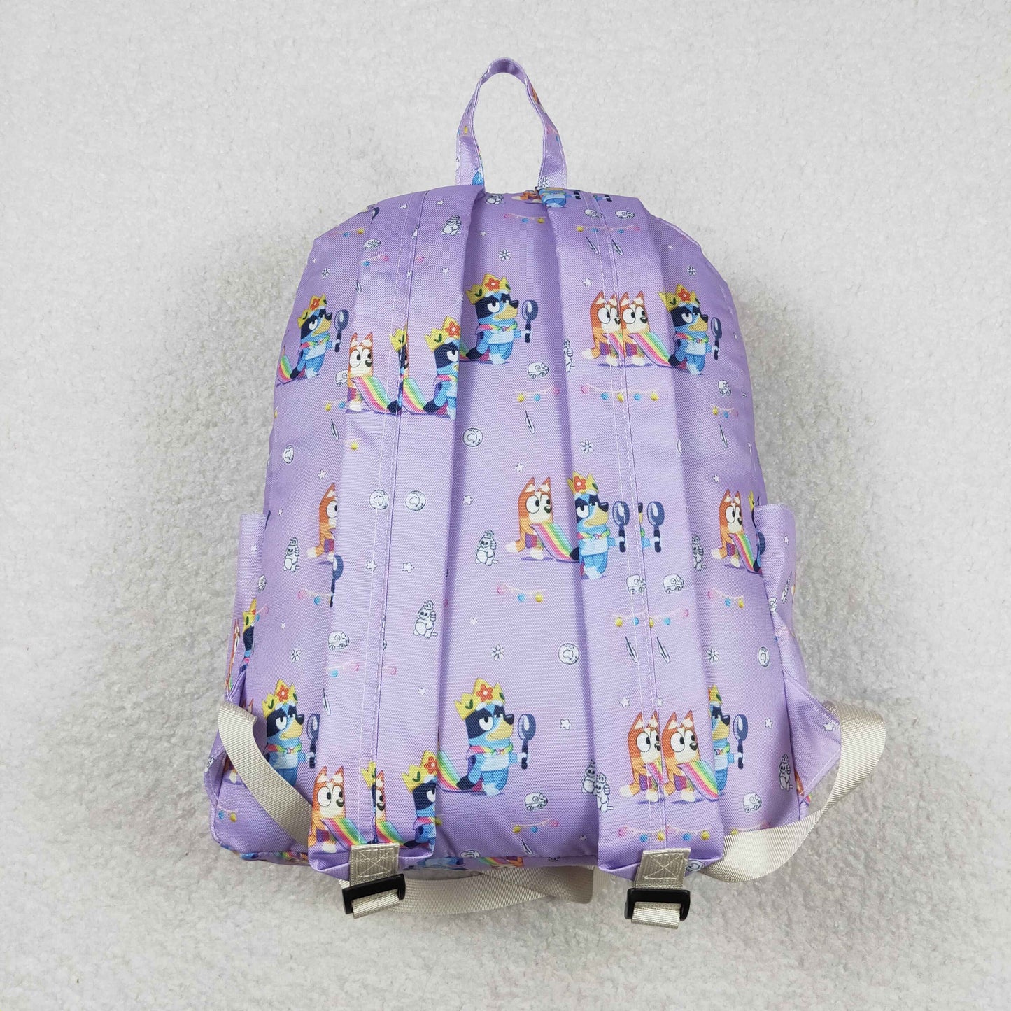 Baby Girl Dogs Purple Backpack Bags