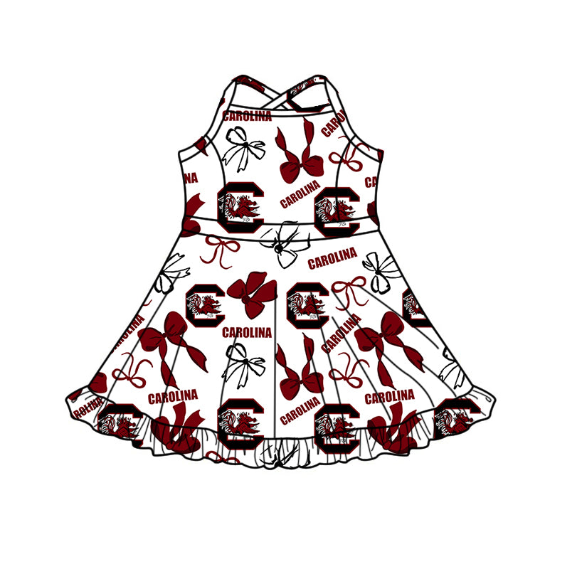 ( Moq 5 Each Style ) Baby Girls Kids Chicken Bows Sibling Team Shorts Dresses Set
