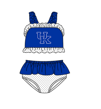 ( Moq 5 Each Style ) Baby Boys Girls Kids Team Sibling Blue Jumpsuits Sets Swimsuits