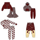 ( Moq 5 each style ) Baby Boy Girl Team Sibling Shirt W Set 8.7