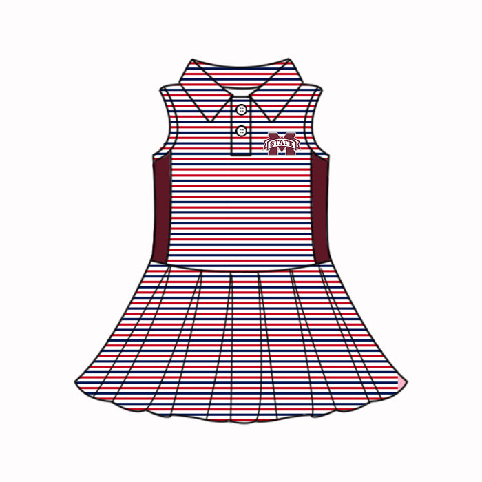 ( Moq 5 each style ) Baby Boy Girl Short Sleeves Team M Sibling Dress Shirt Set 5.5