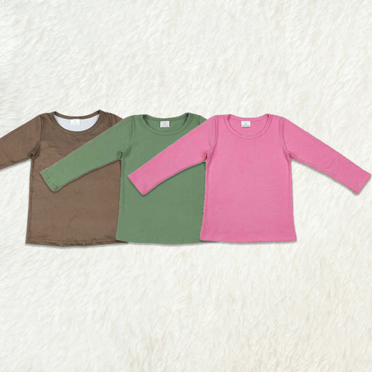 Baby Boy Girl Long Sleeves Shirt Sibling Tops Clothes RTS