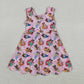 Baby Girls Kids Sleeveless Yoga Active Princess Knee Length Dress RTS