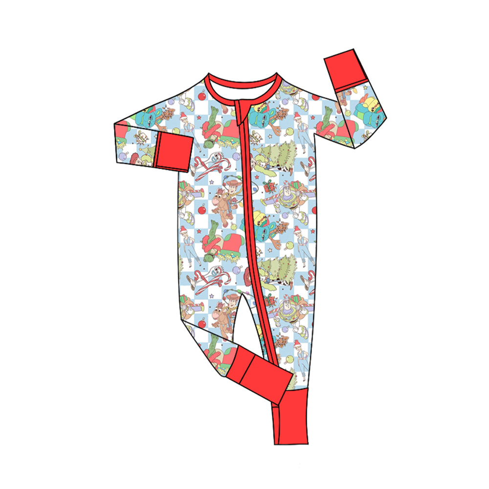 Baby Boy Toys Christmas Sleeper Zipper Romper