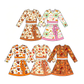 ( Moq 5 Each Style ) Sibling Baby Girls Kids turkey Pumpkins Thanksgiving Shirts Bows Skirts Shorts Sibling Fall Sets Clothes