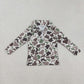 Baby Boy Long Sleeves Dog Duck Camo Zipper Pullover Tops RTS