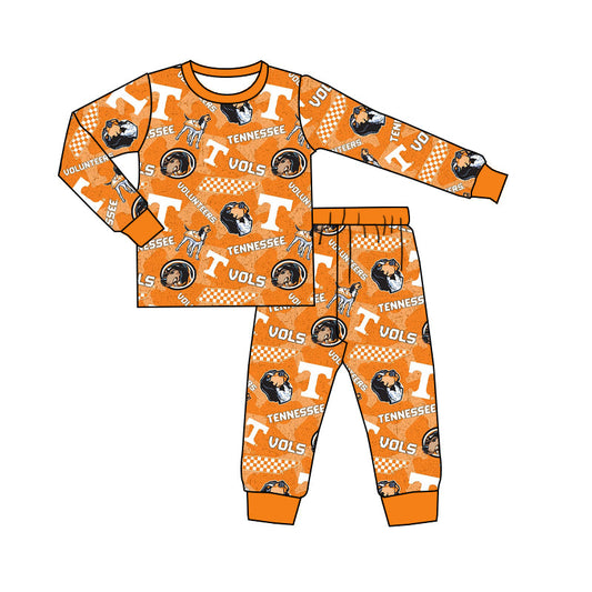 Baby Boy Dogs Team Shirt Pants Pajamas Clothes Set