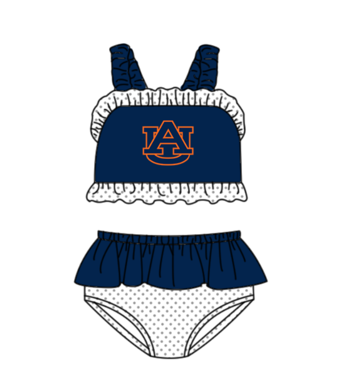 ( Moq 5 Each Style ) Baby Boys Girls Kids Team Sibling Navy Jumpsuits Sets Swimsuits