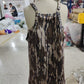Baby Girl Straps Camo Pockets Yoga Active Knee Length Dress RTS