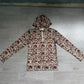 Adult Men Long Sleeves Hoodie Zipper Camo Shirt Pocket Pullover Tops RTS