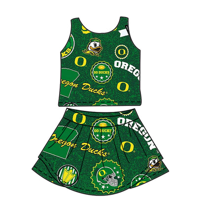 ( Moq 5 each style ) Baby Girl Toddler Ducks Team Sibling Dress Set