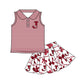 ( Moq 5 each style ) Baby Girl Toddler J Team Bows ‌Sibling Dress Set
