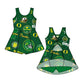 ( Moq 5 each style ) Baby Girl Toddler Ducks Team Sibling Dress Set