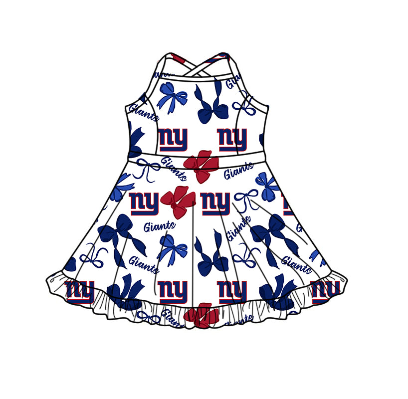 ( Moq 5 Each Style ) Baby Girls Toddler Blue Bows Sibling Team Shorts Dresses Set Clothing