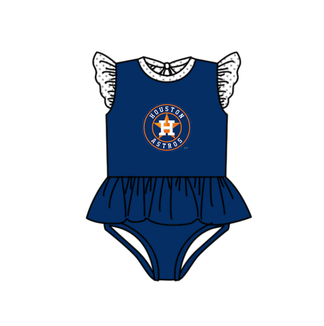 ( Moq 5 Each Style ) Baby Boys Girls Kids Team Sibling Navy Jumpsuits Sets Swimsuits