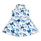 ( Moq 5 each style ) Baby Boy Girl K Team Cheer Sibling Shirt Bows Jumpsuit Dress Set 7.30