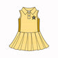 ( Moq 5 each style ) Baby Boy Girl Short Sleeves Team V Sibling Dress Shirt Set 5.5