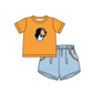 ( Moq 5 Each Style ) Baby Boys Girls Kids Dog Stripes Team Sibling Rompers Sets