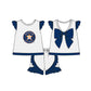 ( Moq 5 Each Style ) Baby Boys Girls Kids Sibling Shirts Team Sets Baseball Star Clothes
