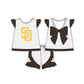 ( Moq 5 Each Style ) Baby Boys Girls Kids Sibling Shirts Team Sets Baseball Clothing