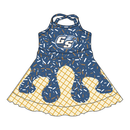 ( Moq 5 each style ) Baby Boy Girl GS Team Sibling Drips Dress Shirt Shorts Pants 7.3