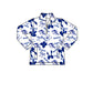 ( Moq 5 each style ) Baby Boy Girl Team Cheer Sibling Shirt Blue Bows Dress Set 8.11
