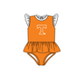 ( Moq 5 Each Style ) Baby Boys Girls Kids Team Sibling Orange Jumpsuits Sets Swimsuits