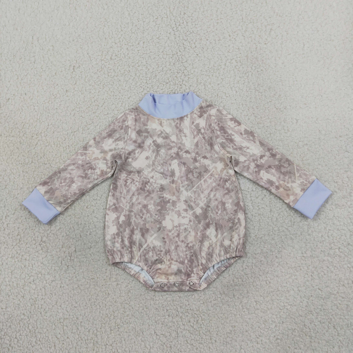 Baby Kids Infant Long Sleeves Bubble Romper Yoga Active Camo Clothes RTS