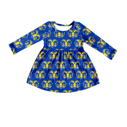 Baby Girl Sheep Team Dress