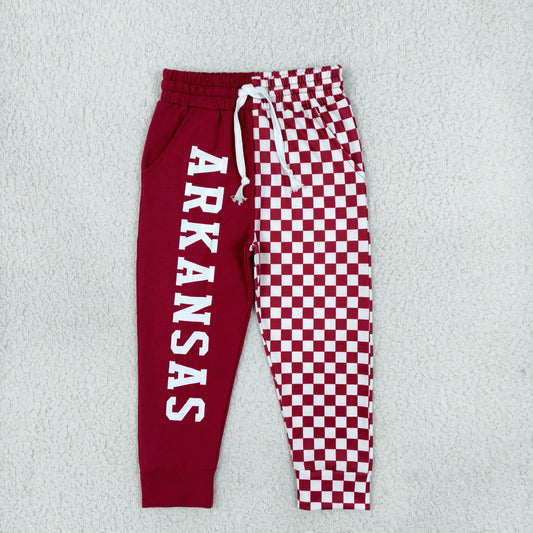 Baby Boys Kids Checked Pockets Pants Bottoms Team Clothes RTS