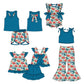 ( Moq 5 Each Style ) Baby Girl Summer Watermelon Sibling Romper Set 4.24
