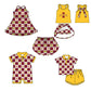 ( Moq 5 Each Style ) Baby Boys Girls Toddler Bows Red Plaid Team Sibling Shorts Dress Sets Clothes