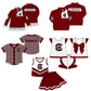 ( Moq 5 Each Style ) Baby Boys Girls Toddler Chicken Sibling Shirts Sets Team Clothing