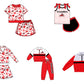 ( Moq 5 Each Style ) Sibling Baby Girls Kids Bows Team Shirt Sets Clothes