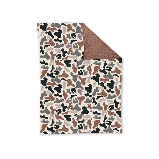 Baby Boy Infant Camo Blanket