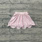 Baby Girls Kids Floral Pink Shorts Skirt Bottom RTS