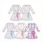 ( Moq 5 Each Style ) Sibling Baby Girls Kids Rabbits Easter Shirts Bows Skirts Shorts Sibling Sets Clothes