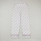 P0269 Adult Women Christmas Santa Pajamas Pants
