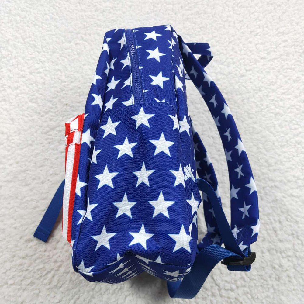 BA0053 July 4th Baby Kids Star Striped Bag Backpack