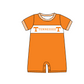 ( Moq 5 ) Baby Boys Kids Short Sleeves Team Summer Orange Romper