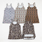 Sibling Adult Women Strap Western Camo Pockets Yoga Active Shorts Dresses