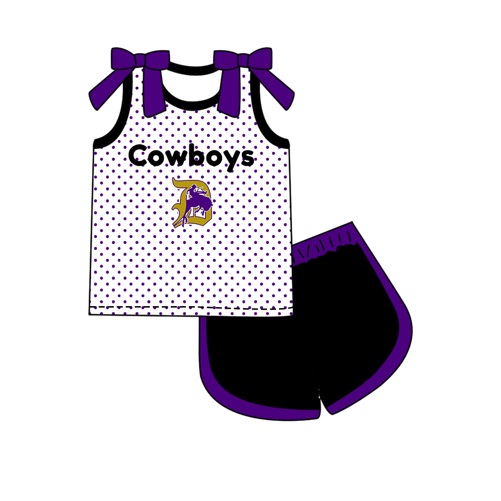 ( Moq 5 Each Style ) Sibling Baby Girls Kids Bows Team Shirt Sets Clothes