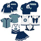( Moq 5 Each Style ) Baby Boys Girls Kids Sibling Shirts Team Sets Baseball Clothes