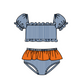 ( Moq 5 Each Style ) Baby Boys Girls Kids Team Sibling Navy Jumpsuits Sets Swimsuits
