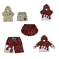 ( Moq 5 Each Style ) Baby Boys Girls Toddler Sibling Shorts Shirts Set Team Drip Sprinkles Clothes