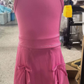 ( No moq ) Preorder Baby Girls Kids Pink Tops Shorts Skirt Shorts Summer Yoga Active Clothes Set