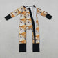 Baby Boys Infant Long Sleeves Ducks Zipper Sleeper Romper RTS