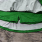 Baby Girl Sleeveless T Tops Green Skirt Shorts Team Clothes Set Moq 5