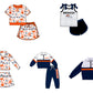 ( Moq 5 Each Style ) Sibling Baby Girls Kids Bows Team Shirt Sets Clothes