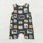 Baby Boy Infant Sleeveless Farm Animals Romper RTS